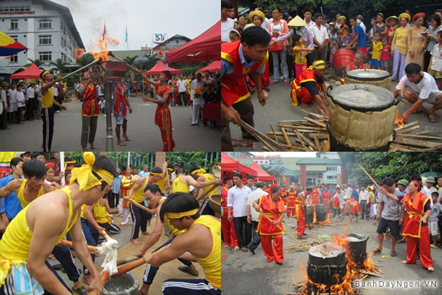 Lễ hội bánh chưng, bánh dày truyền thống ở Sầm Sơn